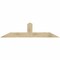 Ekena Millwork Portland Rough Sawn Timber Gable Bracket, Douglas Fir, 72"W x 18"H x 6"D x 6"F, 6/12 Pitch GBW072X18X0606POR00RDF - alternate 1